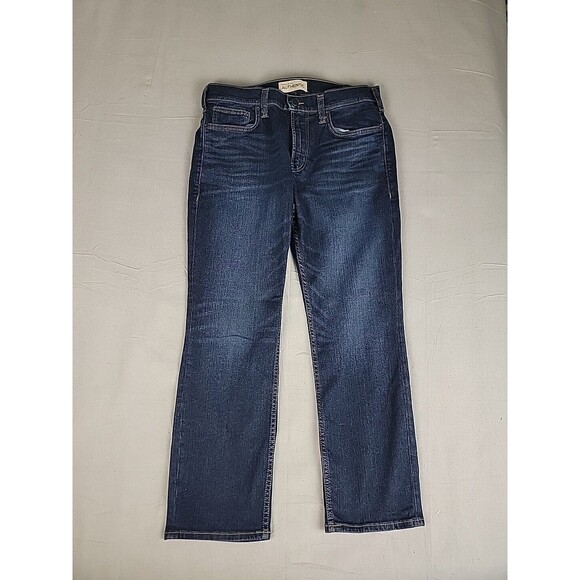 Silver Jeans Mens 33 34x29 Straight Mid Rise  Dark Blue Stretch Authentic EUC - Picture 1 of 13